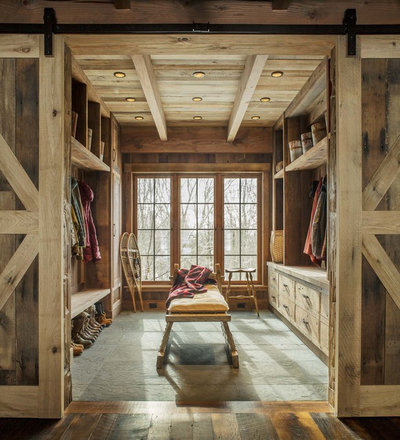 Rustic Entry by Cushman Design Group
