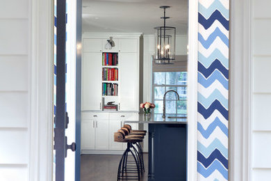 Inspiration for a transitional entryway remodel in Baltimore
