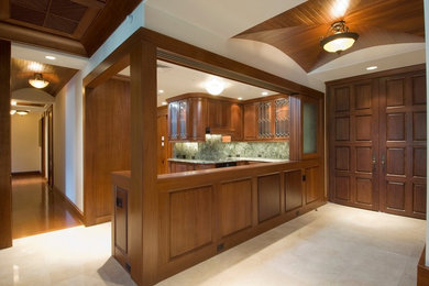 Design ideas for an entrance in Hawaii.