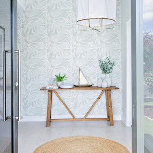 75 Beautiful Wallpaper Entryway Pictures Ideas July 2021 Houzz