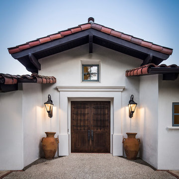 Hope Ranch, Santa Barbara, Major Remodel, Spanish Colonial