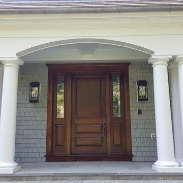 House at Riverside CT Exterior Trim and Siding Interior Trim and Installations