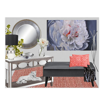 Houzz Style Board – Entry – Asian Glam