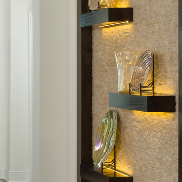 Interior Design installation pictures for luxury custom model homes