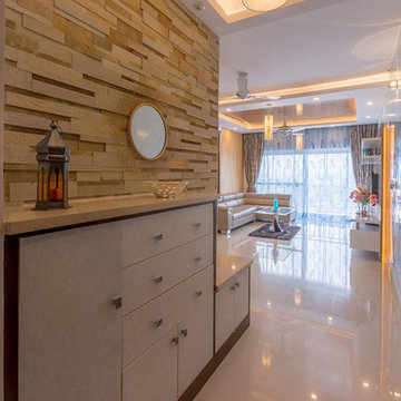 Interiors of 4bhk at DNR Atmosphere