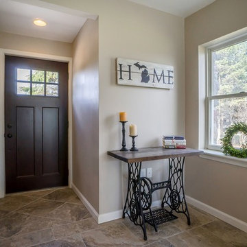 Inviting entryway with function