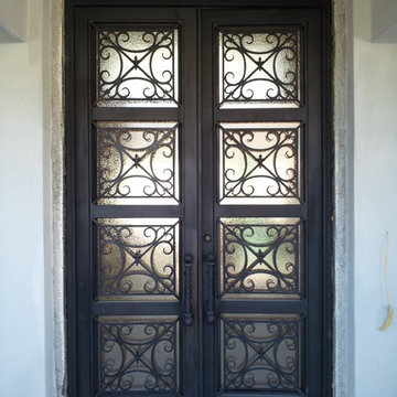 Iron Double Doors