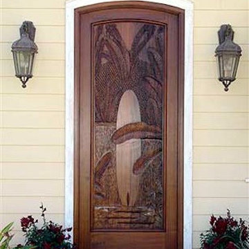 Island Series Custom Door in San Diego, CA