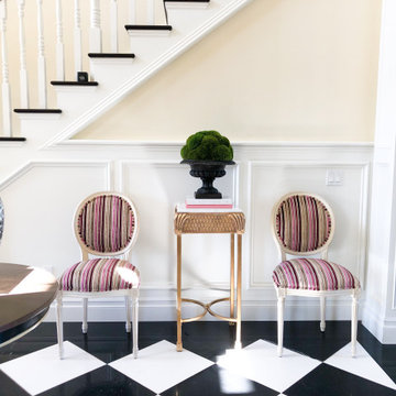 Jennifer Atristain | Eclectic & Formal Entry Space