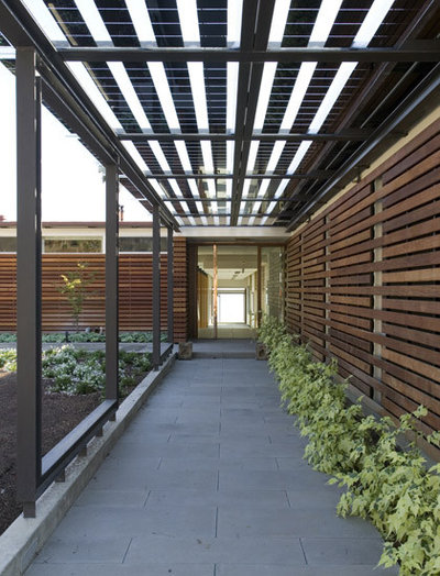 Modern Entry by Jensen Architects