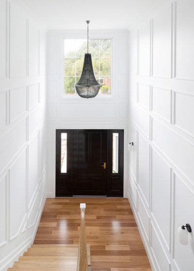 Traditional Entry by Studio Black Interiors