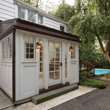 Kitchen and Mud Room_ Copper and Glass Conservatory, Historical Home