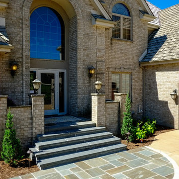Lake Home Bluestone Porch and Steps - Oconomowoc