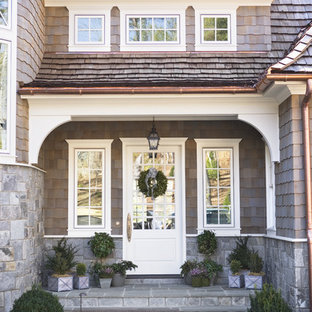 Stone Front Entry Houzz