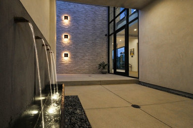 Entryway - contemporary entryway idea in Los Angeles