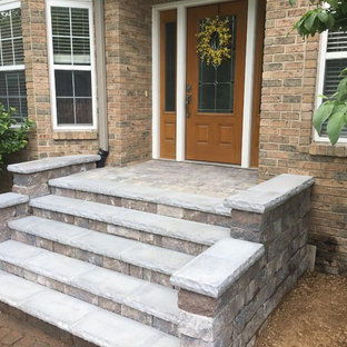 Landscape Front Entry Door Steps Grand Rapids, MI