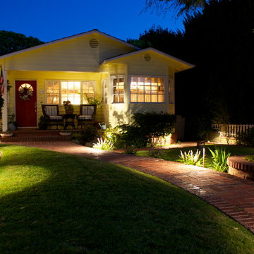 Landscape Lighting - Quaint home in Manhattan Beach, CA