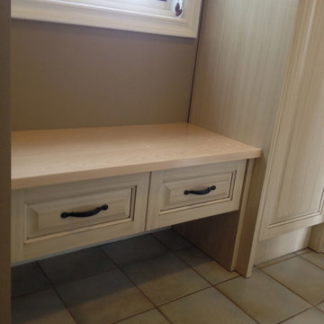 Laundry, mud rooms and front entrance cabinets