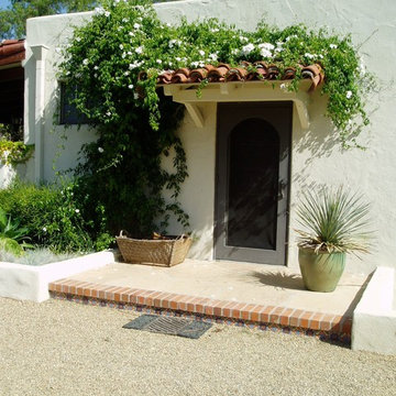 Lilian Rice, Estate landscape, Rancho Santa Fe, courtyard