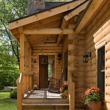 Log Homes & Cabins - Coventry Log Homes - Custom Craftsman