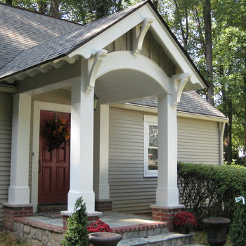 Loudoun County New Front Portico & Walkway
