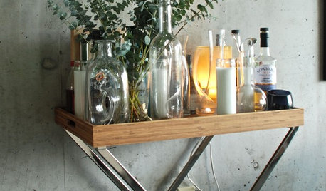 Get Your Swizzle On: The Rustic Home Bar