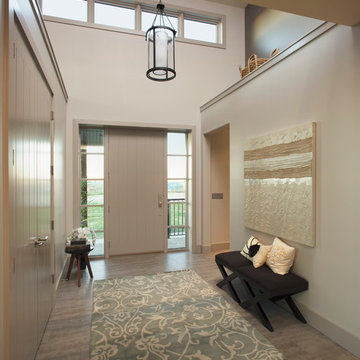 Malbec Homes - Restored Hemlock Used as Flooring