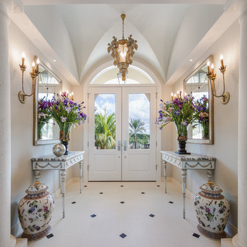 Bright and Airy Traditional Entry Foyer