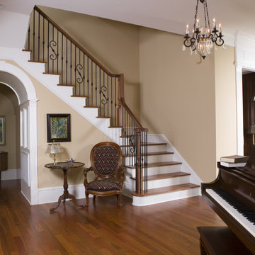 Manning Residence Foyer and Stairway