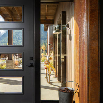 Mazama Meadow Residence, Firewise Design, Mazama WA