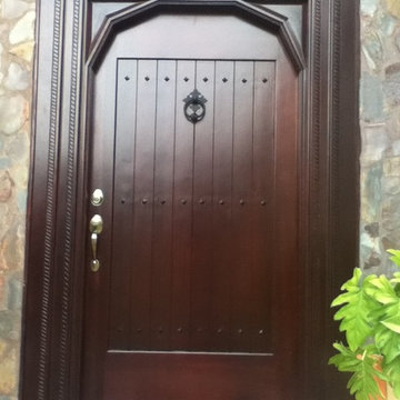 Mediteranean Inspired Entrance Door