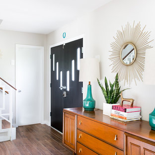 75 Beautiful Mid-Century Modern Ceramic Tile Entryway Pictures & Ideas ...