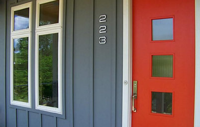 Front and Center Color: When to Paint Your Door Bright Red