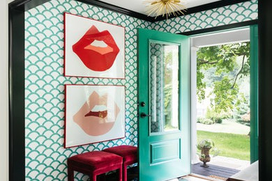 Transitional entryway photo in New York