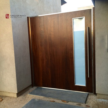 Modern Contemporary Entry Gate - Rossmoor, CA