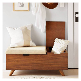 Target upholstered best sale storage bench