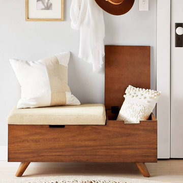 Modern Entryway Storage Bench Decor Collection - Project 62™