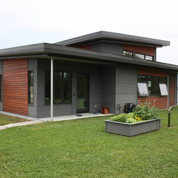 Modern Home On Lake