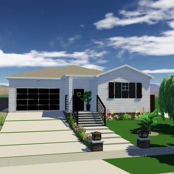 Modern Landscaping | Front Yard View