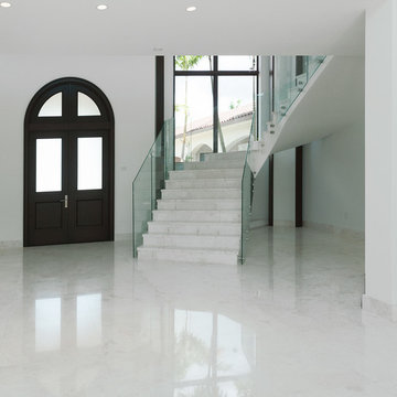 Modern Mosa White Marble Home