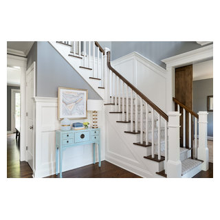 Modern New Jersey Home - Traditional - Entry - New York - by Leedy Interiors  | Houzz