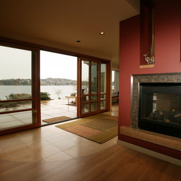 Modern Northwest Lake House