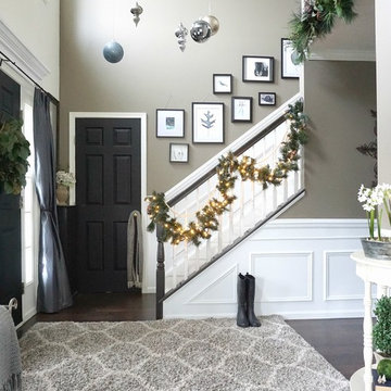 Modern Rustic Holiday Decorating
