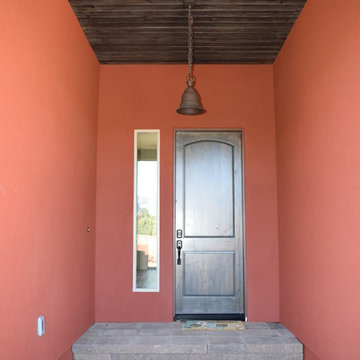 Modern Santa Fe with Farmhouse Interior