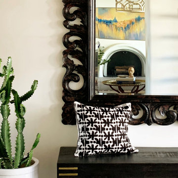 Modern Spanish Estate - Entry/Foyer www.hryanstudio.com
