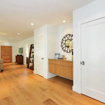 Modern Traditional Home Featuring European Oak "Livorno" Wide Plank Flooring