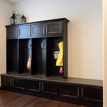 Modern Transitional Style Mudroom
