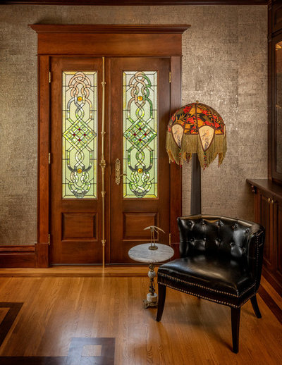 Traditional Entry by Copper Leaf Interior Design Studio