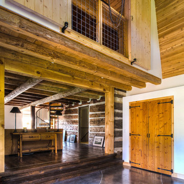 Modernized Log Home