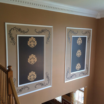 Molding,Trims,Stencils and Painting Project